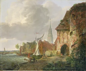 La Porte de Mars à Buxtehude, 1830